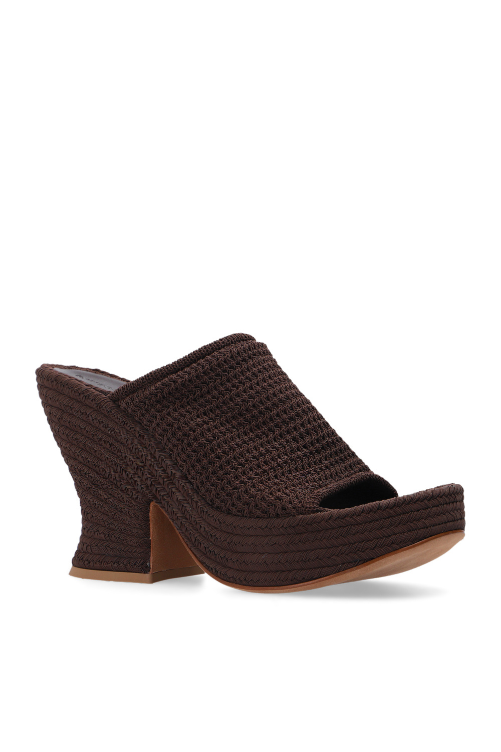 bottega intrecciato Veneta ‘Wedge’ mules